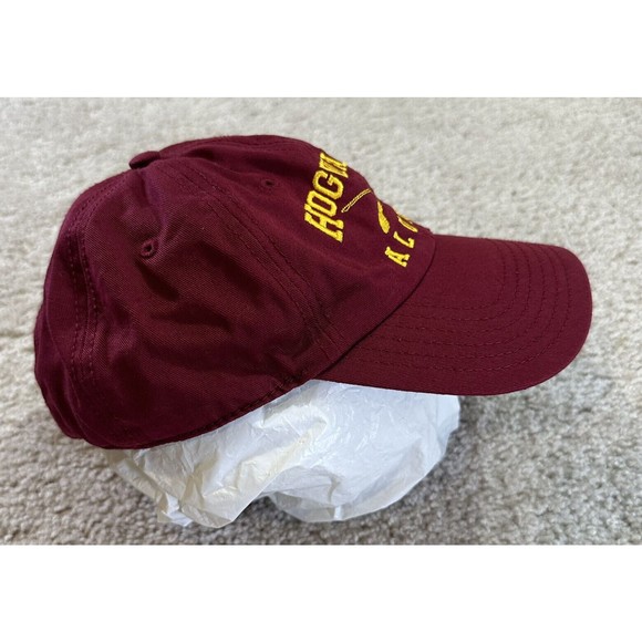 Hogwarts Alumni Strap Back Hat Red Adjustable Baseball Cap Harry Potter - Picture 4 of 10